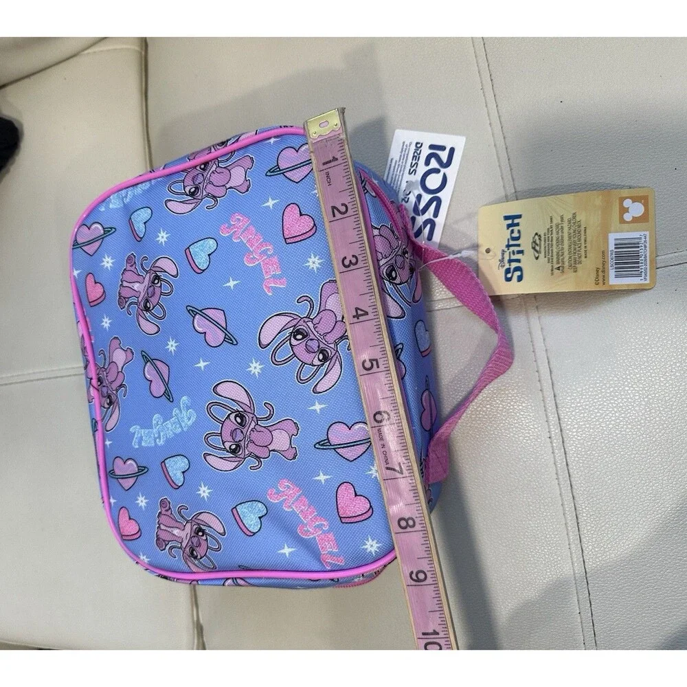 Disney Stitch Lilo & Stitch Lunch Bag Insulated Purple NWT